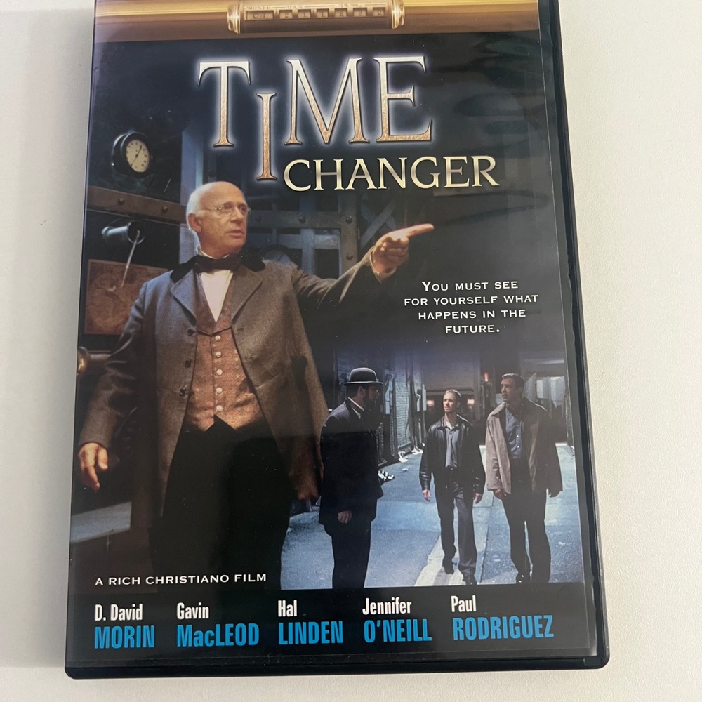 Time Changer DVD Widescreen Christian Sci-Fi Movie Gavin MacLeod Hal Linden